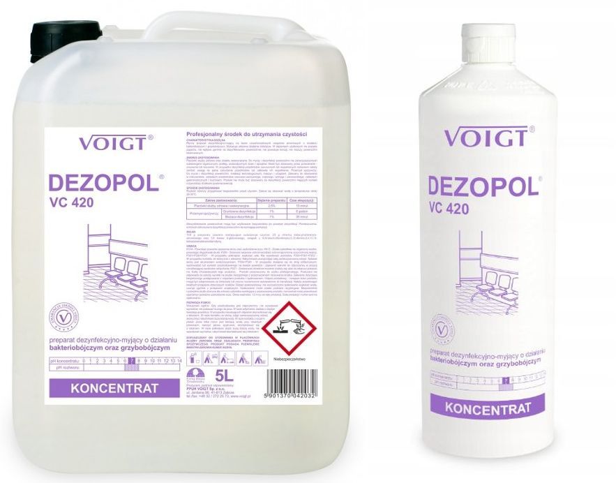 VOIGT DEZOPOL VC-420 preparat dezynfekcyjno-myjący