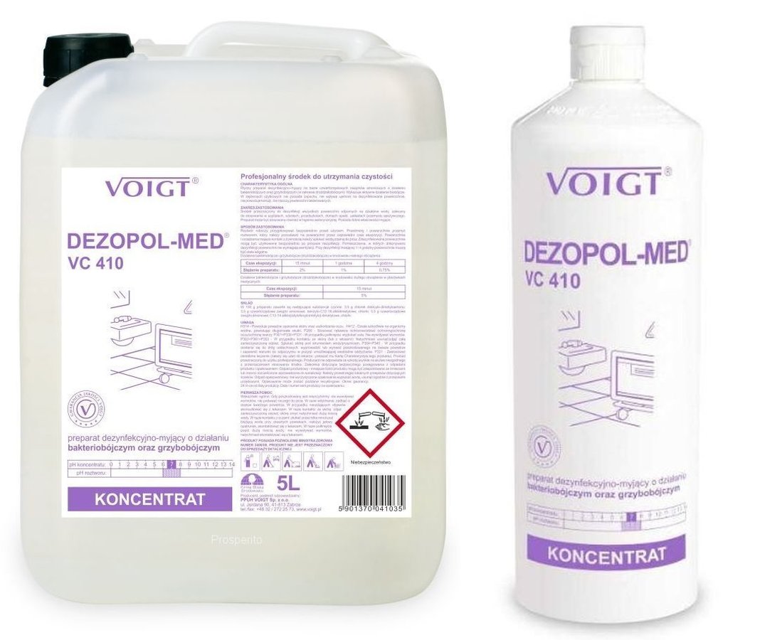 VOIGT DEZOPOL MED VC-410 preparat dezynfekcyjno-myjący