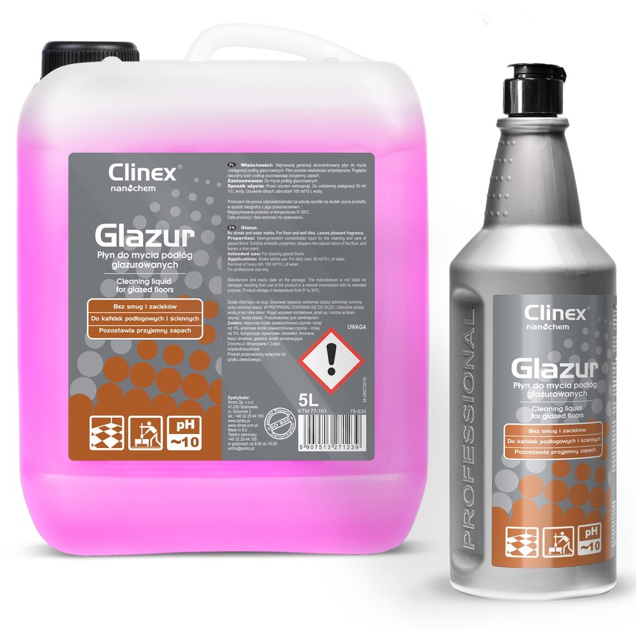 CLINEX GLAZUR 77-162 płyn do mycia płytek