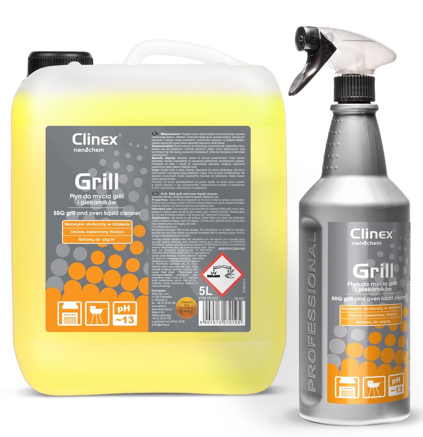 CLINEX GRILL 77-071 płyn do mycia piekarników