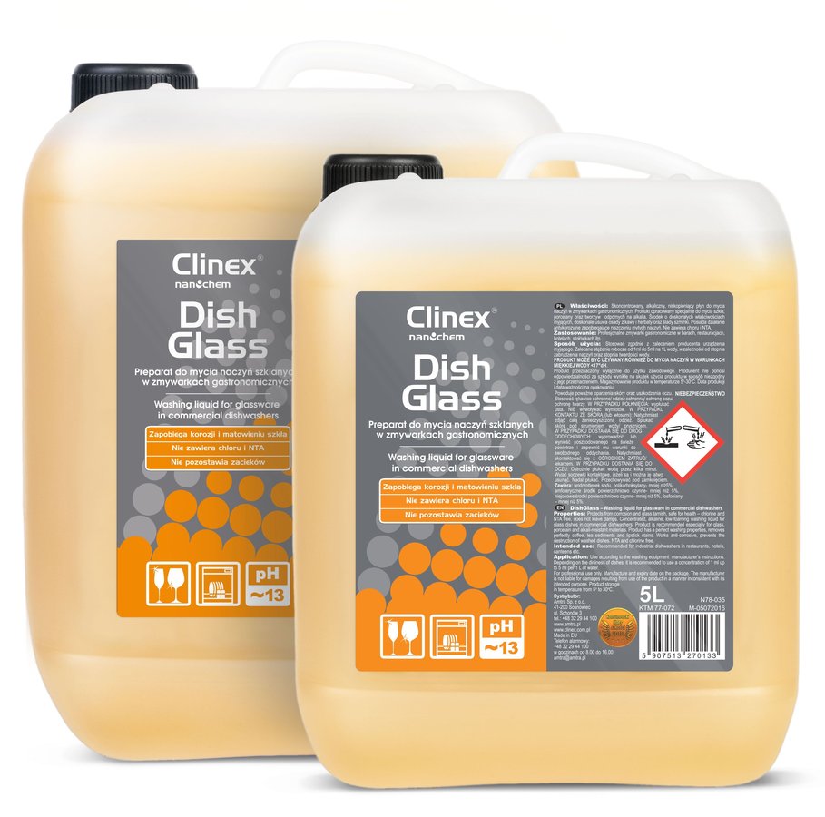CLINEX DISHGLASS 77-072 płyn do mycia szkła w zmywarkach