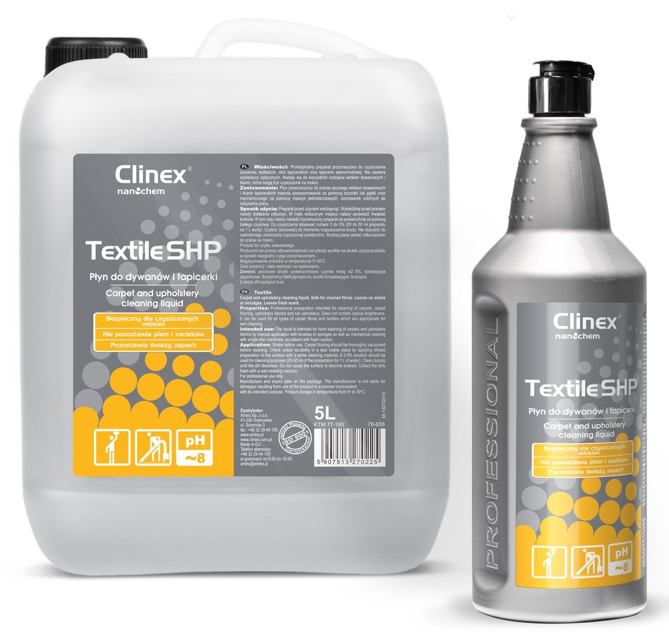 CLINEX TEXTILE SHP 77-184 płyn do prania dywanów i tapicerek